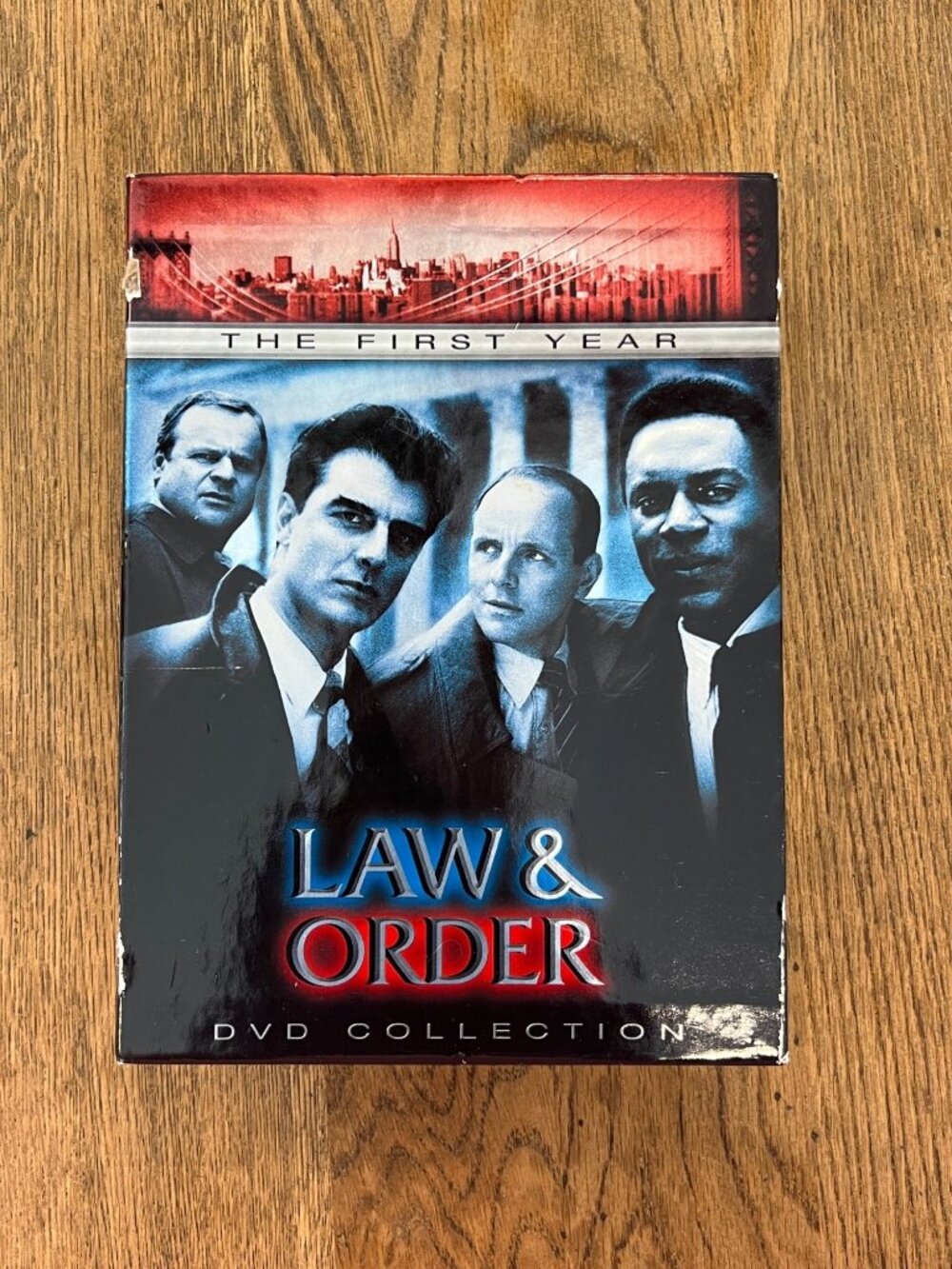 Law & Order The First Year 1990 TV Crime Drama 6-Disc DVD Set Michael Moriarty